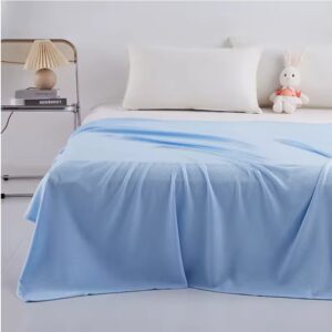 100% Bamboo Fiber Summer Quilt - Lightweight, Breathable, Thin Diamond Grid Air Conditioning Blanket, Soft & Skin-Friendly